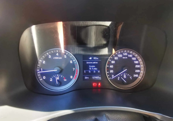 Hyundai Tucson cena 72999 przebieg: 127000, rok produkcji 2019 z Lublin małe 326